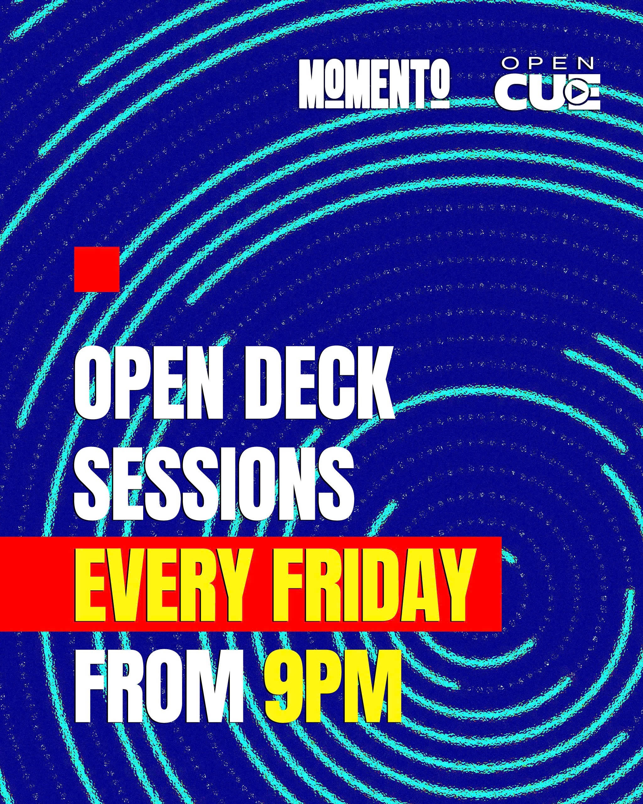 Open CUE open deck night at Momento Rooftop in Saigon, featuring DJs playing music in a relaxed rooftop setting